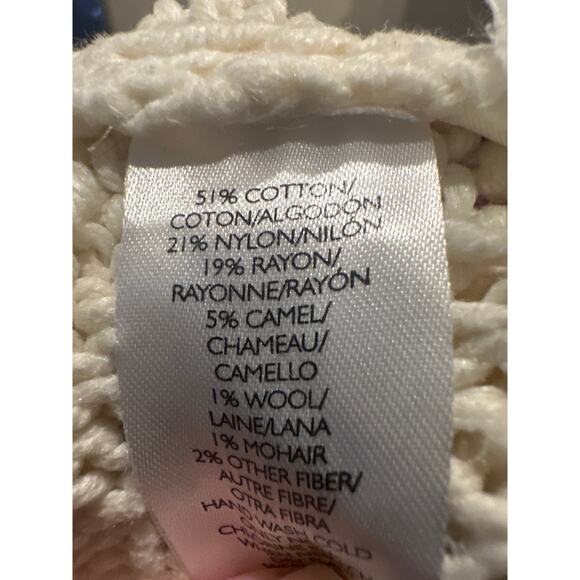 Women’s The Loft Fair Isle Eyelash Sweater. Size Small - Picture 4 of 4